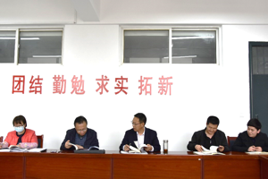 智能与信息学院党总支召开  全面从严治党工作推进会