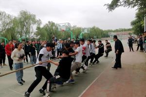 电子信息工程系举办第三届“力拔青春，强我体魄”拔河比赛